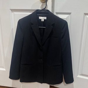 Petite Sophisticate Pinstripe Blazer